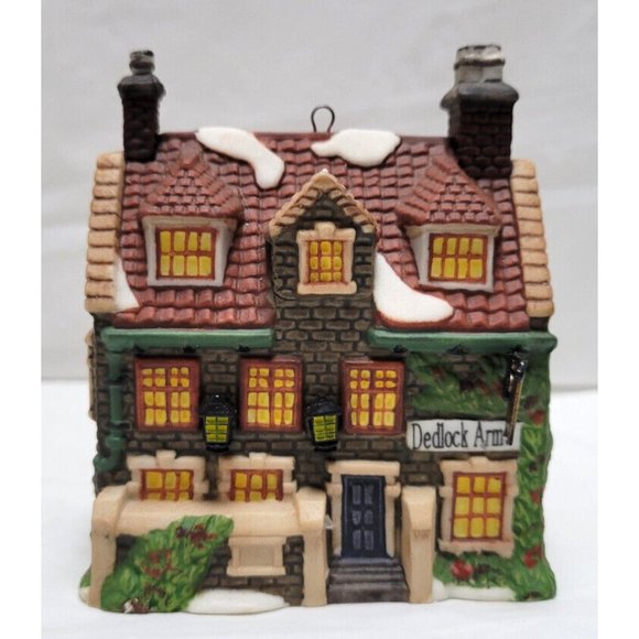 Dept 56 Charles Dickens 1994 Collectors Edition Ornament DEDLOCK ARMS - Picture 2 of 13